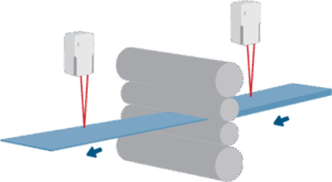 Graphic of differential speed measurement
